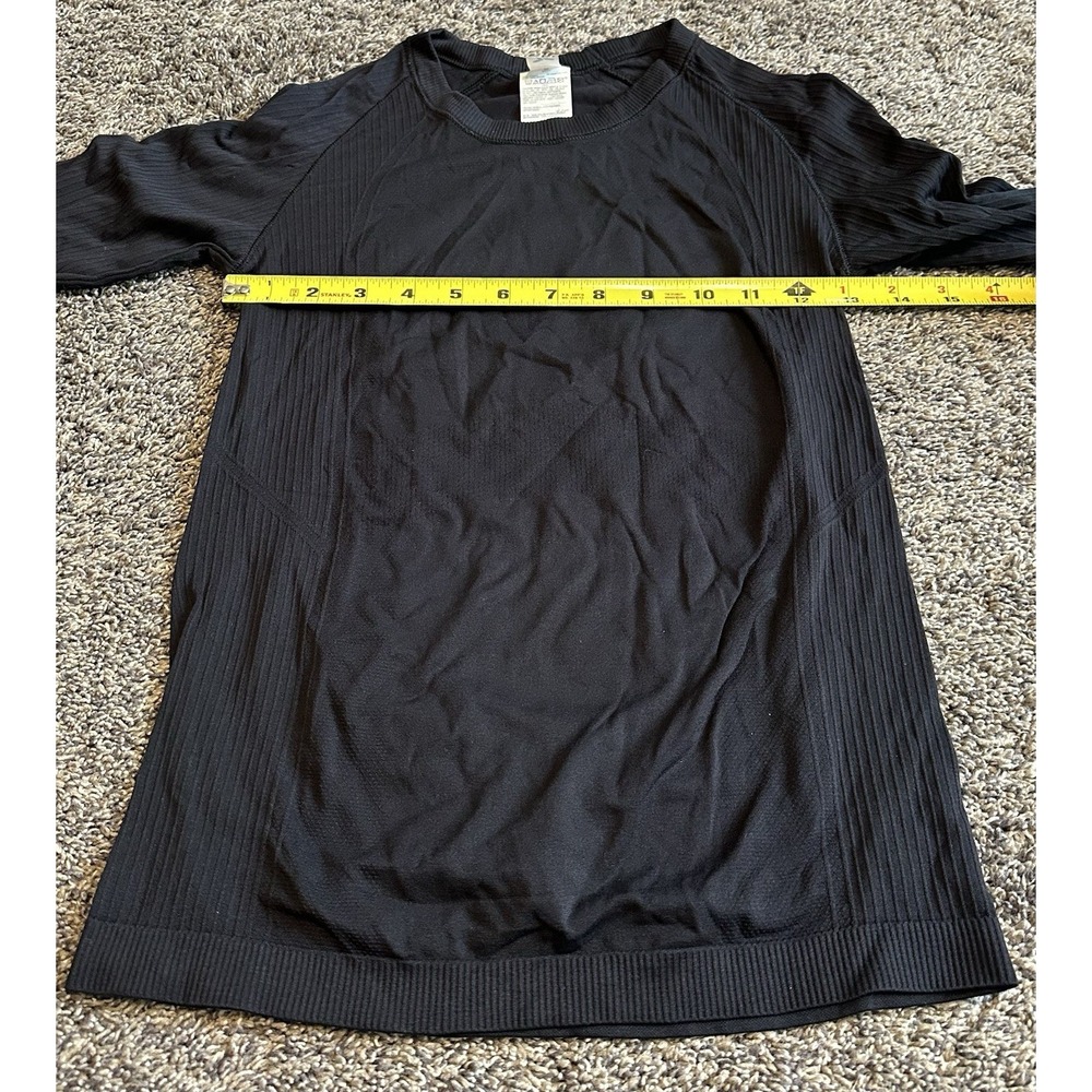 Old Navy Black Seamless Long Sleeve Workout Top Size XS
